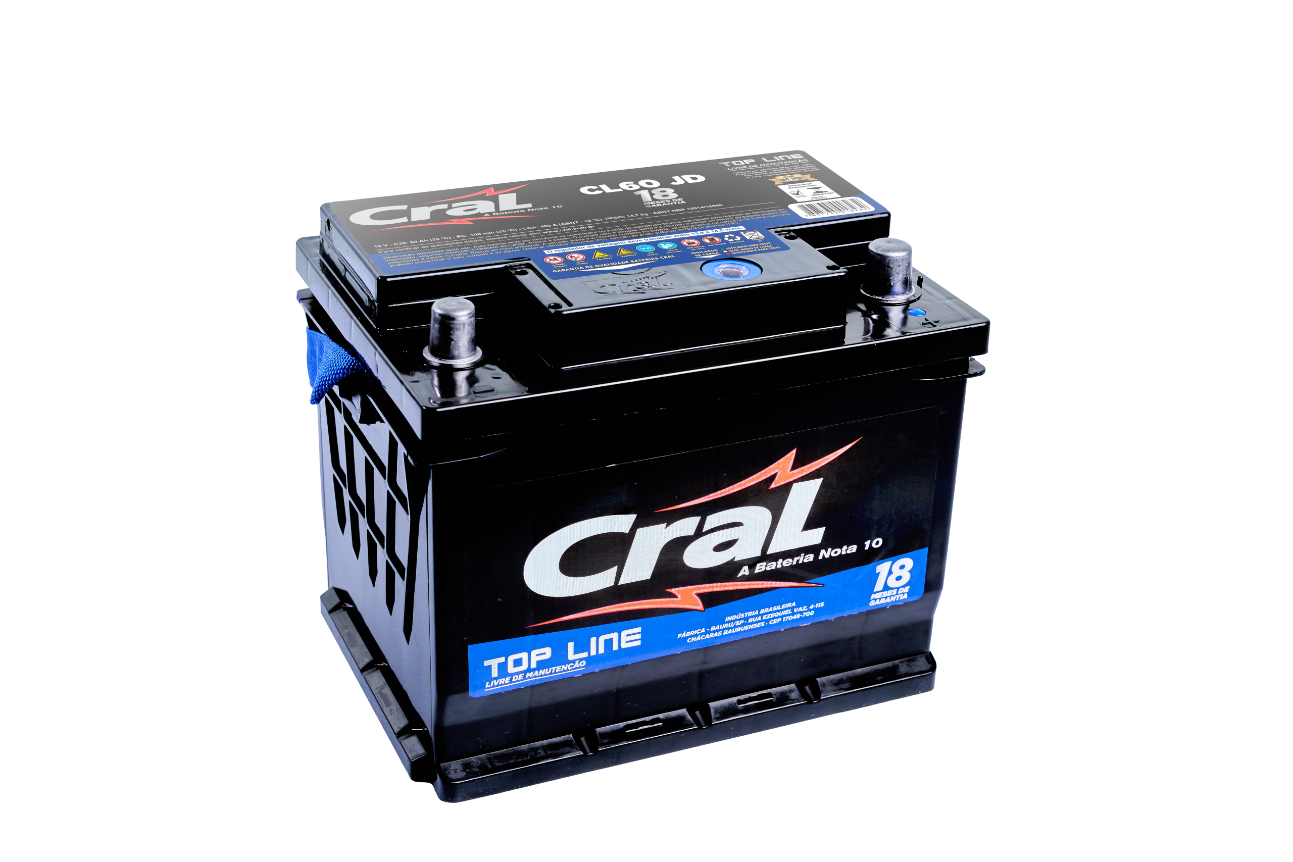 Bateria Cral Para Carro